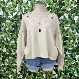 Wildfox Eyelet Oversized Sweater 241